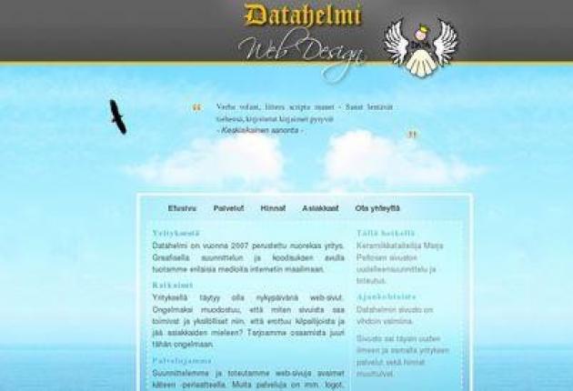 Datahelmi - Web Design