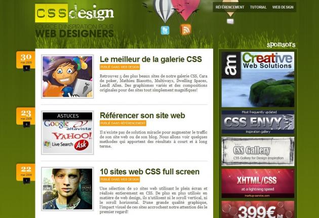 CSS Design Blog