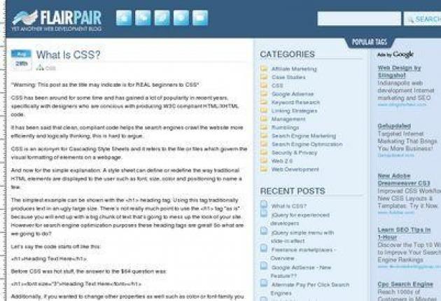 FlairPair Web Development Blog