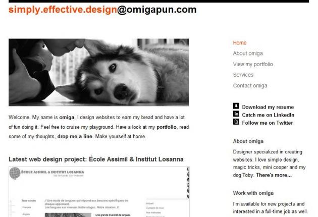 Design Portfolio of Omiga Pun
