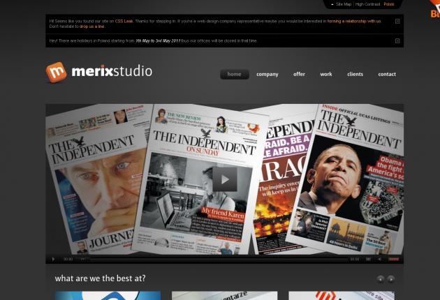 Merix Studio 2011 (Redesign)