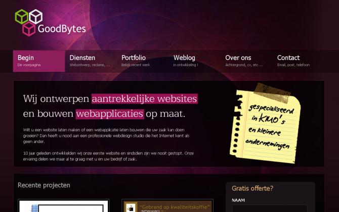 GoodBytes webdesign