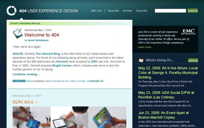 The 404 Blog