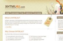 XHTML4U - PSD to HTML