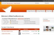 WhatsYour Record