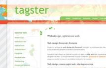 Tagster web design
